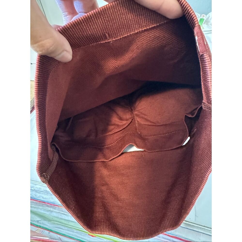 JoyLab Ribbed Racerback Tank Top in Rust - Picture 6 of 7